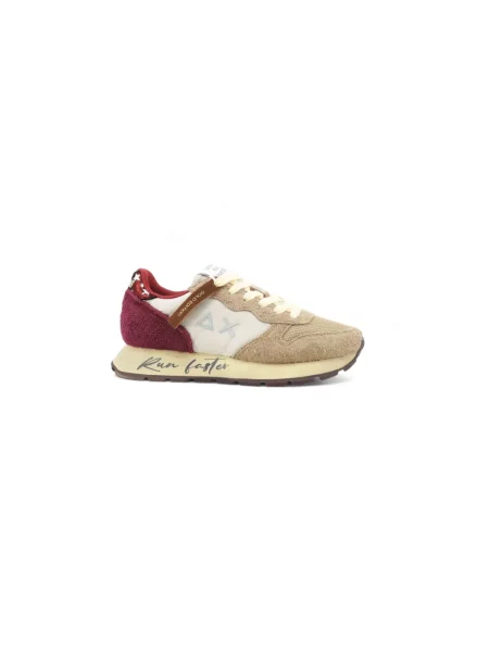 Sneakersy Sun68 casual beżowe