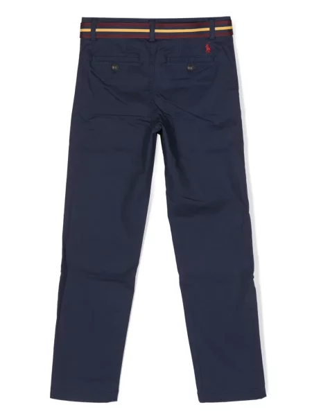 Spodnie dziecięce Polo Ralph Lauren niebieskie