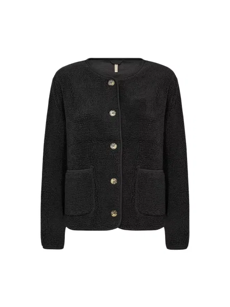 Soyaconcept Jachetă fleece SC-ONYX 2 negru