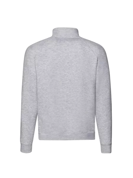 Bluza Premium Z Zamkiem Błyskawicznym szara
