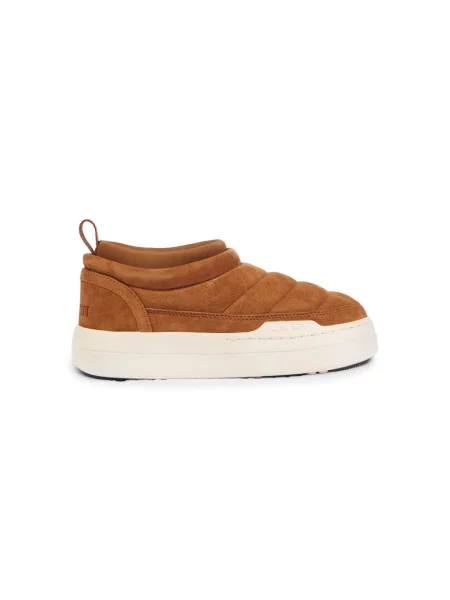 Sneakersy dziecięce Moon Boot brązowe