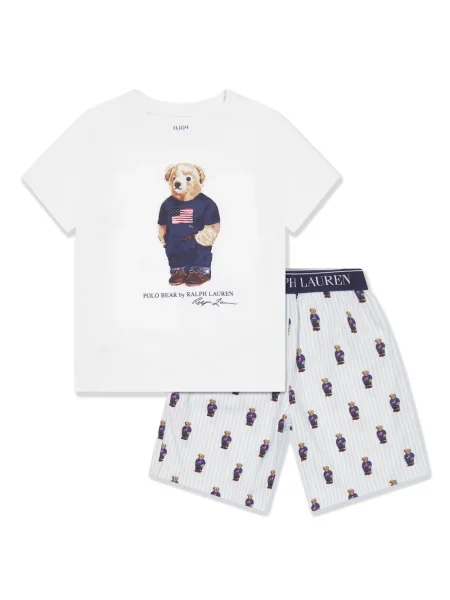 Koszulka polo dziecięca Polo Ralph Lauren biała
