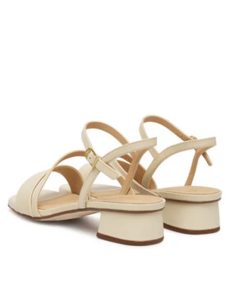 Szandál Clarks Strap Ekru