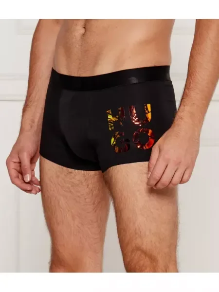 Hugo Bodywear Chiloți boxer IRIDIUM negru