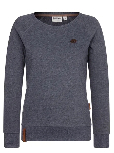 Naketano Mikina Krokettenhorst modrosivá hnedá