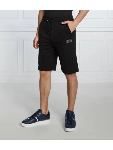 Les Hommes Pantaloni scurți | mercerizat negru