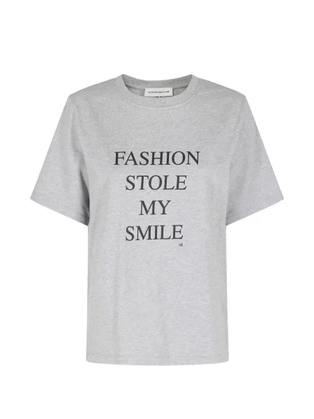 Tricou Victoria Beckham gri