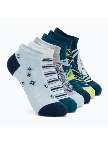 Gyerek zokni SKECHERS Terry Low Cut 6 pár teal. Méret: EU