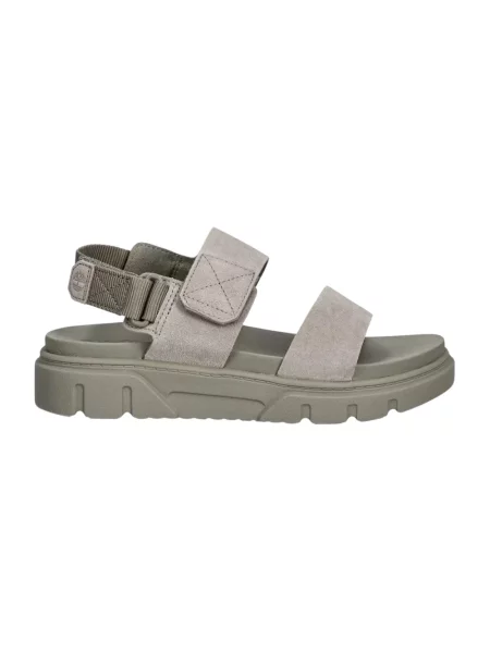 Timberland sandały zamszowe Greyfield Sandal Backstrap zielone