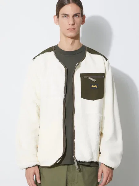 Кофта Stan Ray візерунок бежевий