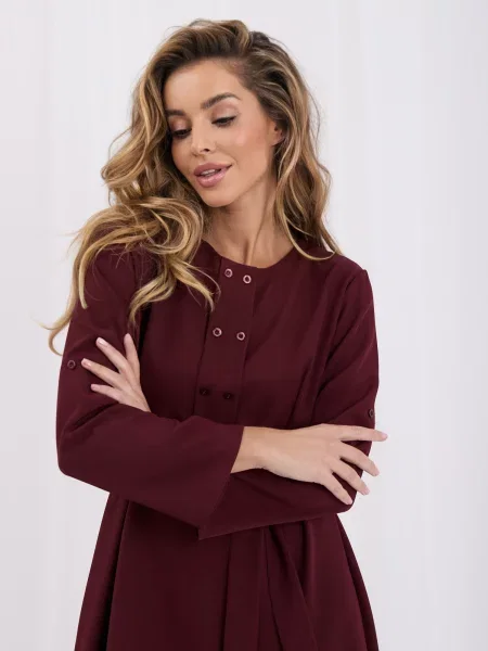 Midi haljina Italy Moda bijela
