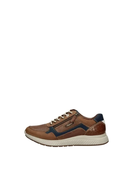Sneakersy Australian skórzane brązowe