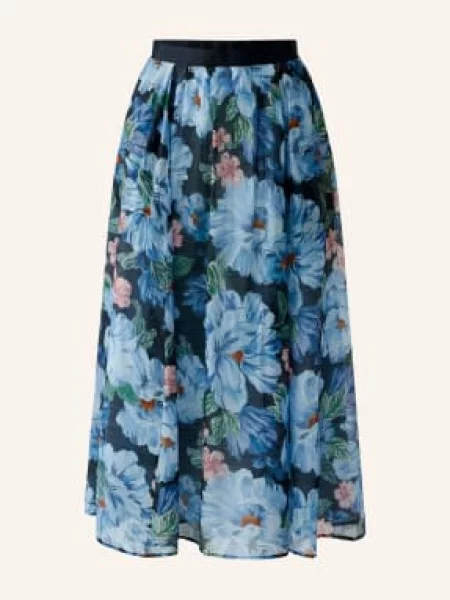 Oui Sukně tmavě modrá / světle / zelená červená