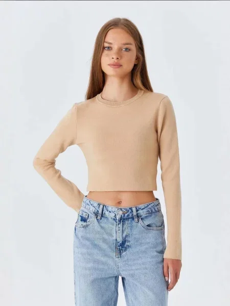 MixRay Svetr Pullover' béžová