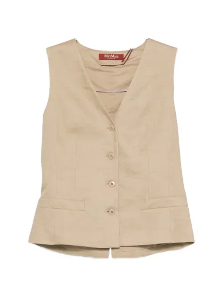 Vestă Max Mara cu decolteu în V
