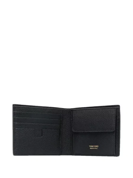 Kožená peněženka Tom Ford černá