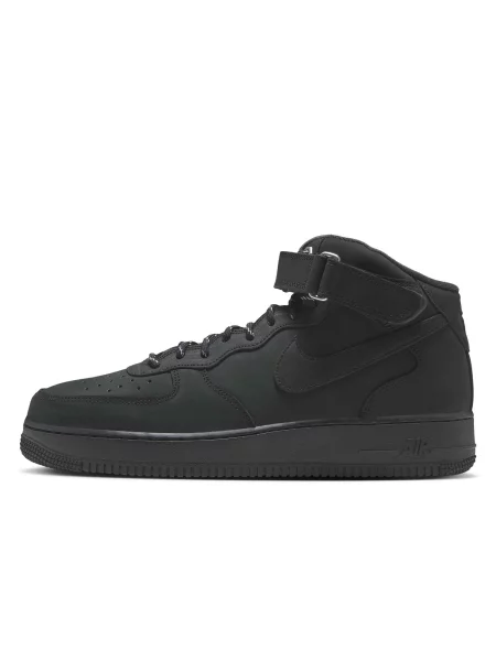 NIKE Členkové tenisky Air Force 1 Mid čierna