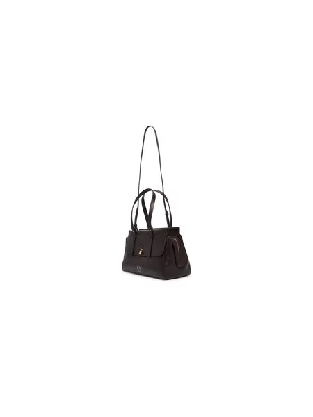 Armani Exchange Ročna torba Temno rjava