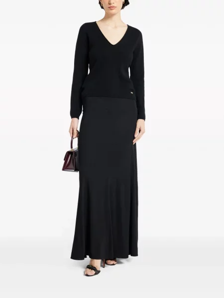 Megztas maksi maxi sijonas Tom Ford juoda