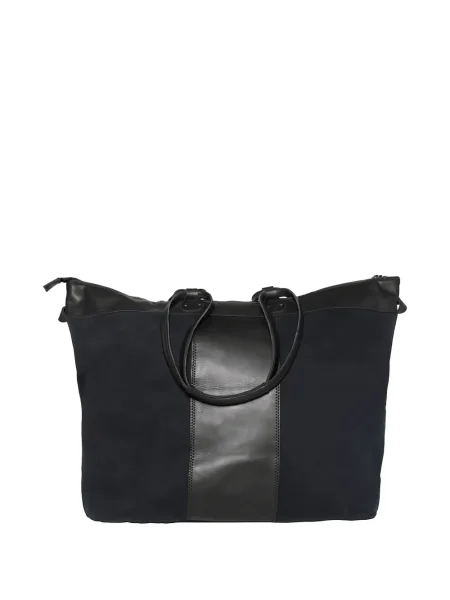 Geantă crossbody Hannes Roether din piele negru