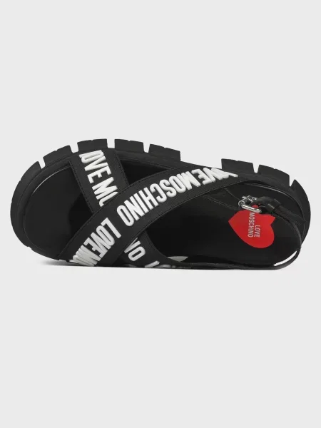 Босоножки Love Moschino черные