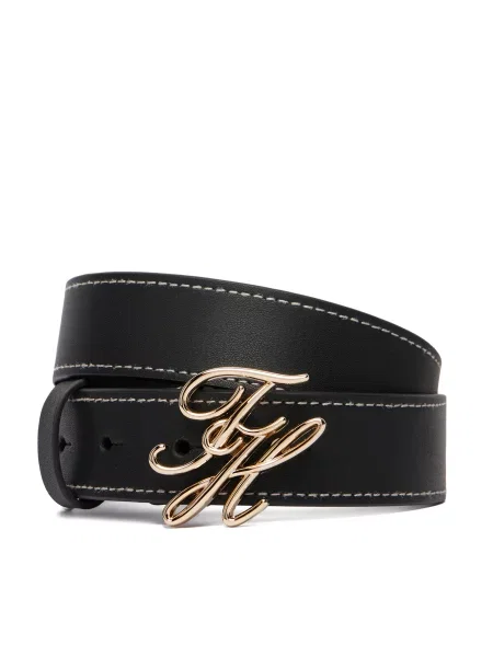 Remen Tommy Hilfiger Th Script Tamnoplava