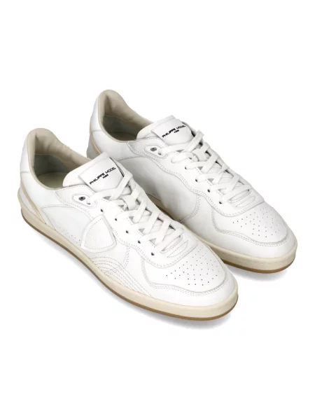 Sneakersy Philippe Model skórzane białe