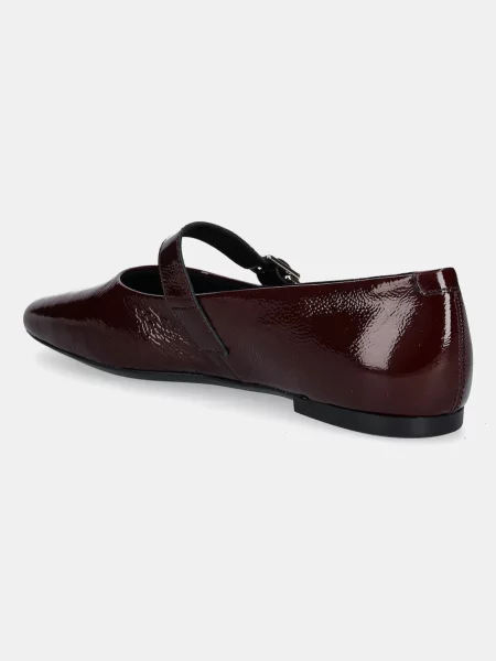 Vagabond Shoemakers bőr balerina cipő JOLIN bordó