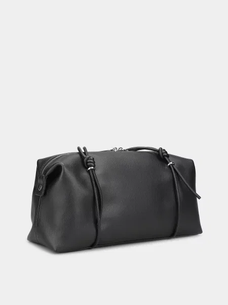 Кожаная сумка Genderless X Intertop черная