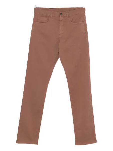 Pantaloni Canali cu 5 buzunare maro