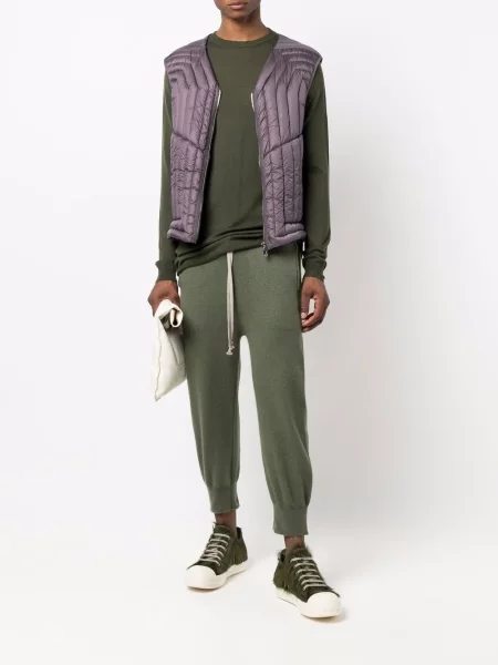 Μάλλινος πουλόβερ Rick Owens πράσινο