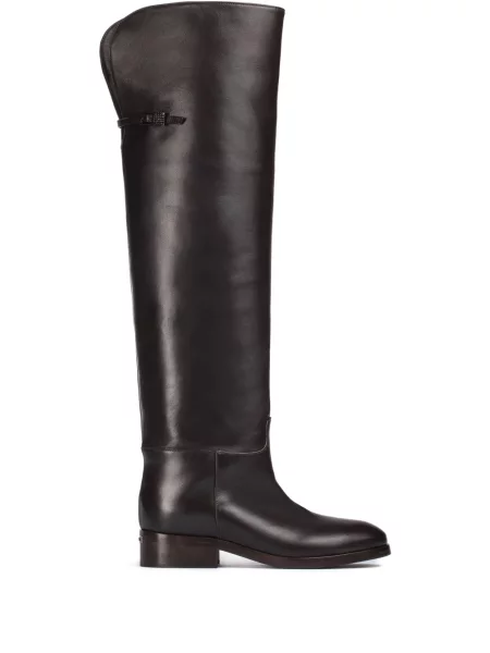 Botine Le Silla din piele maro