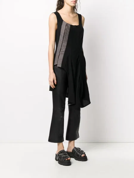 Top Comme Des Garçons Pre-owned s aplikacemi černý