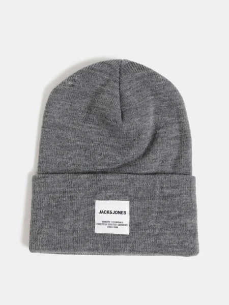 JACK & JONES Sapka / fehér szürke