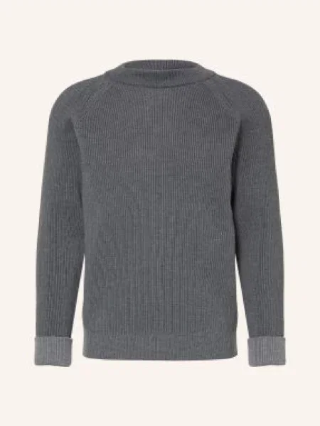 S. N. S. Herning Sweter Render grau szary