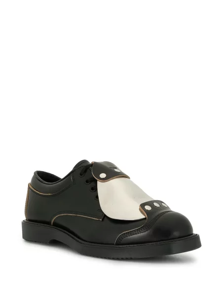 Pantofi Comme Des Garcons Homme Plus cu șireturi din dantelă negru