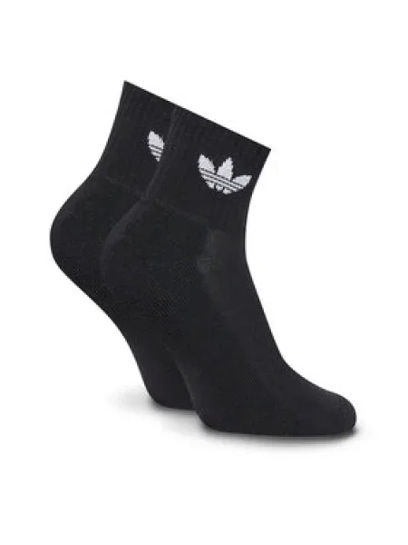 3 pár uniszex hosszú szárú zokni adidas fekete