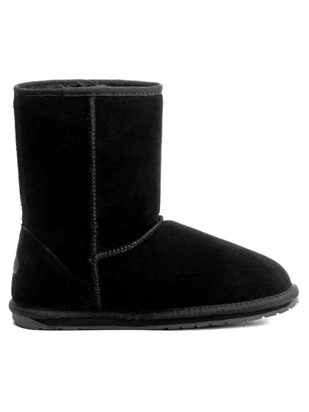 Μπότες Χιονιού EMU Australia Wallaby Lo Teens Black μαύρο