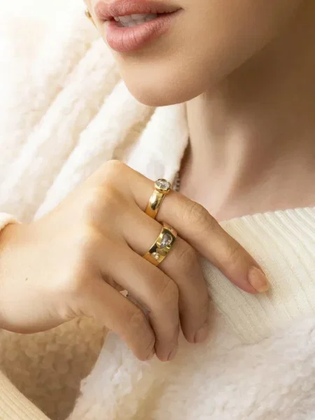 Prsten Nimo With Love žuta