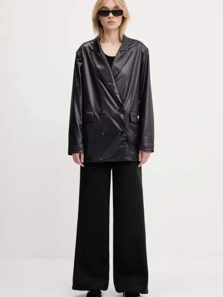 Однотонна широка фліска Adidas Originals чорна