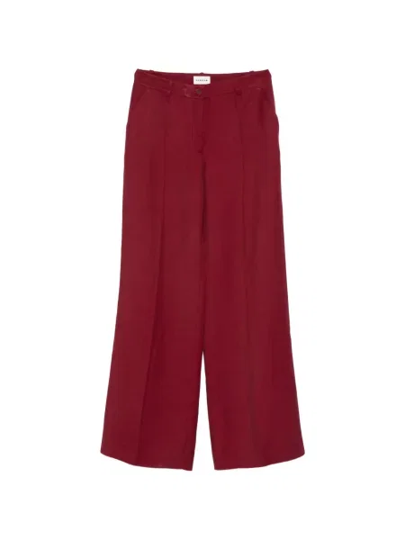 Plisirani palazzo hlače P.a.r.o.s.h. crvena