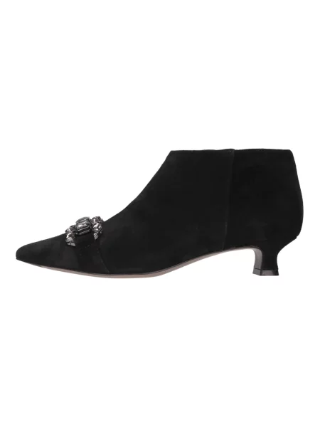 Buty do kostki Mara Bini zamszowe czarne