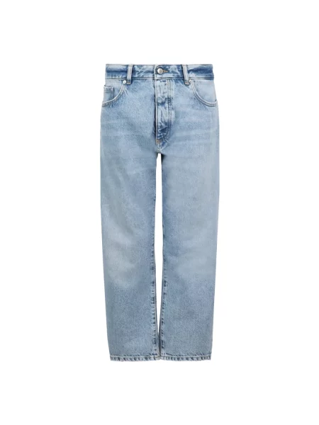 Zwężane dżinsy Icon Denim zwężany niebieski