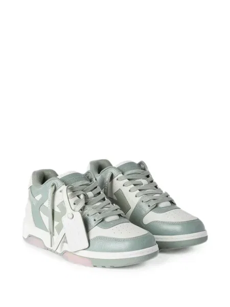 Sneakerși Off-white business alb