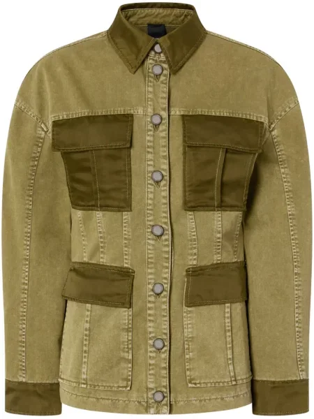 Kurtka bomber Pinko zielony