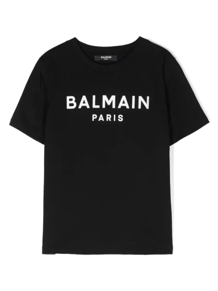 Koszulka dziecięca Balmain czarna