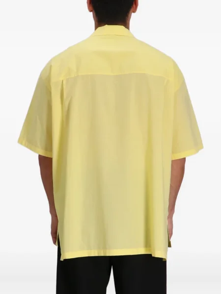 Cămașă Moschino scurtă galben