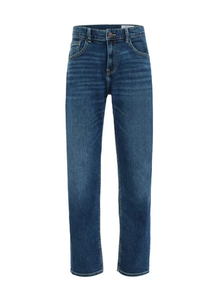 WE Fashion Jeans închis albastru