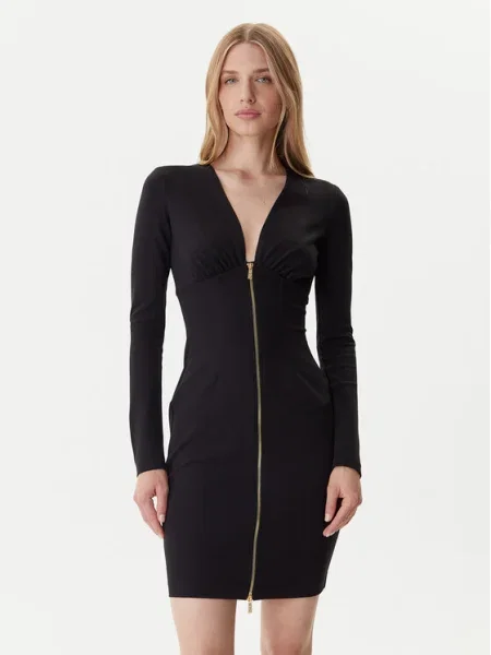 Just Cavalli Kötött ruha fekete