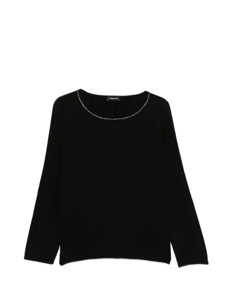 Sweter Anne Claire kopertowy czarny